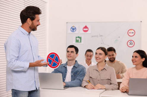 Visual aids to help you learn to drive more effectively.